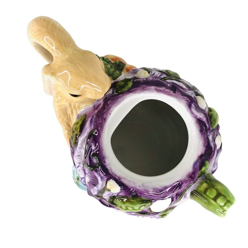New Bunny Rabbit Teapot Teaset Child Silvestri Whispering Garden Collection Cups